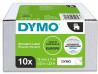 Samolepiaca páska Dymo D1 12 mm biela/čierna, 10ks