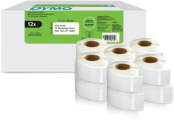Samolepiace etikety Dymo LW 54x25mm spiatočné adresy biele 12 roliek