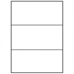 Etikety univerzálne 210x99mm Agipa A4 100 hárkov