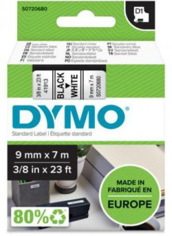 Samolepiaca páska Dymo D1 9 mm biela/čierna