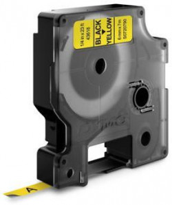 Samolepiaca páska Dymo D1 6 mm žltá/čierna