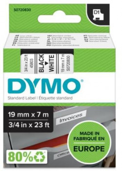 Samolepiaca páska Dymo D1 19 mm biela/čierna