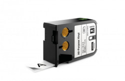 Vinylová páska Dymo XTL 24 mm biela/čierna