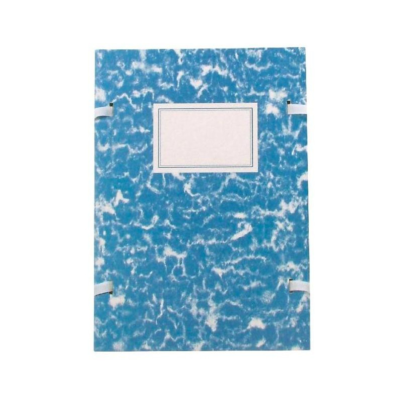 Spisové dosky A4 mramor modrý