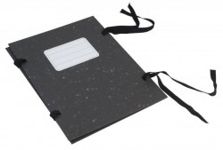 Spisové dosky A4 mramor čierny 25ks