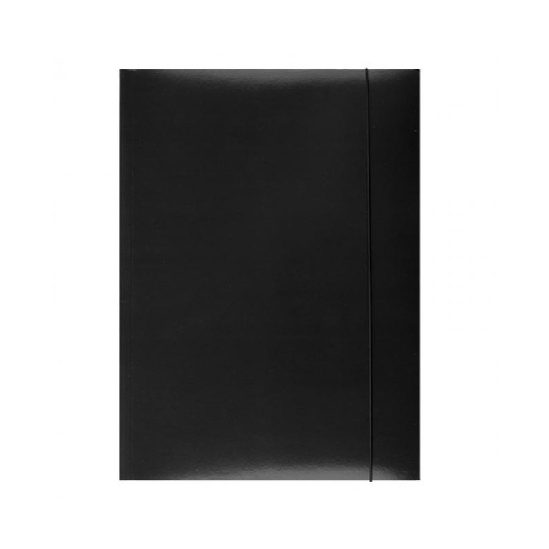 Kartónový obal s gumičkou Office Products čierny