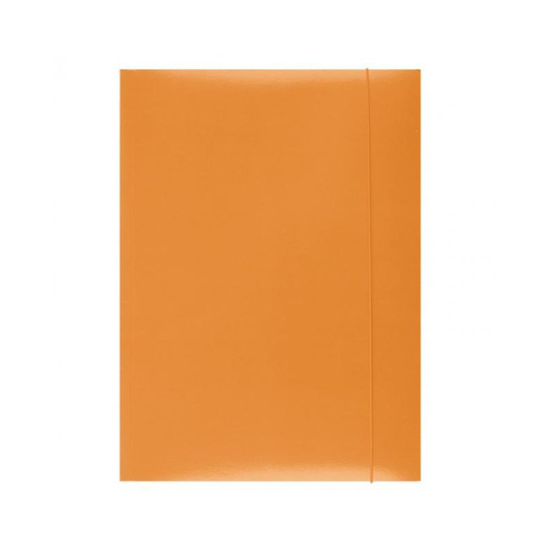 Kartónový obal s gumičkou Office Products oranžový
