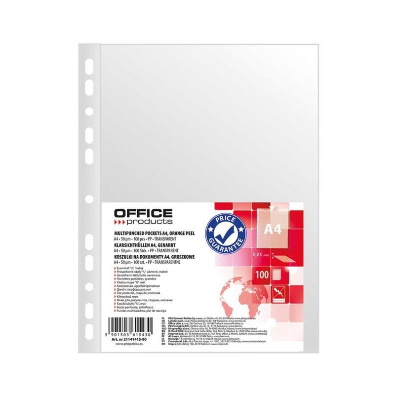 Euroobal ECONOMY A4 matný 50mic v sáčku