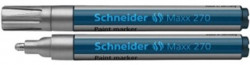 Lakový popisovač Schneider 270 strieborný