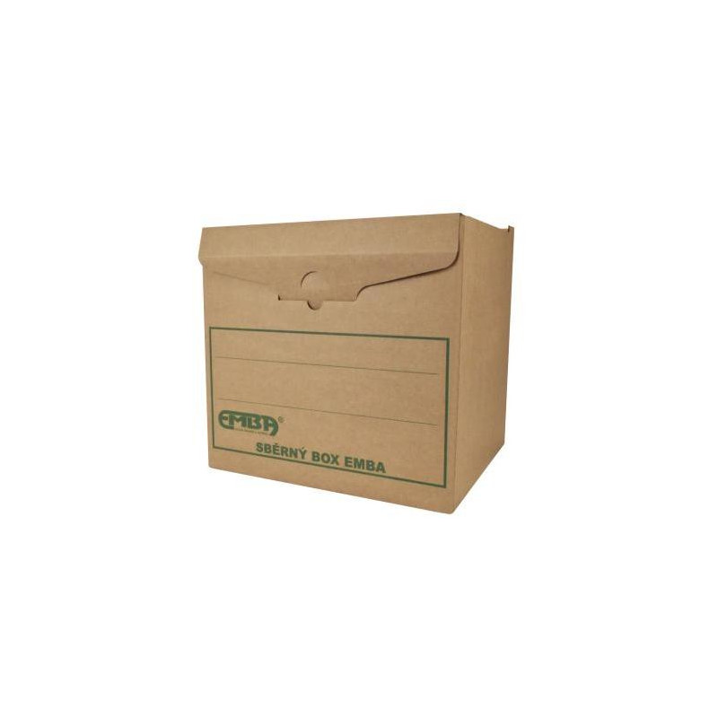 Zberný box H/H zelená potlač