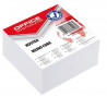 Blok kocka Office products nelepená biela, 85x85x40 mm
