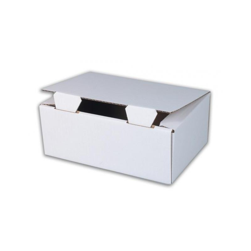 Poštová krabica 302x207x110mm biela