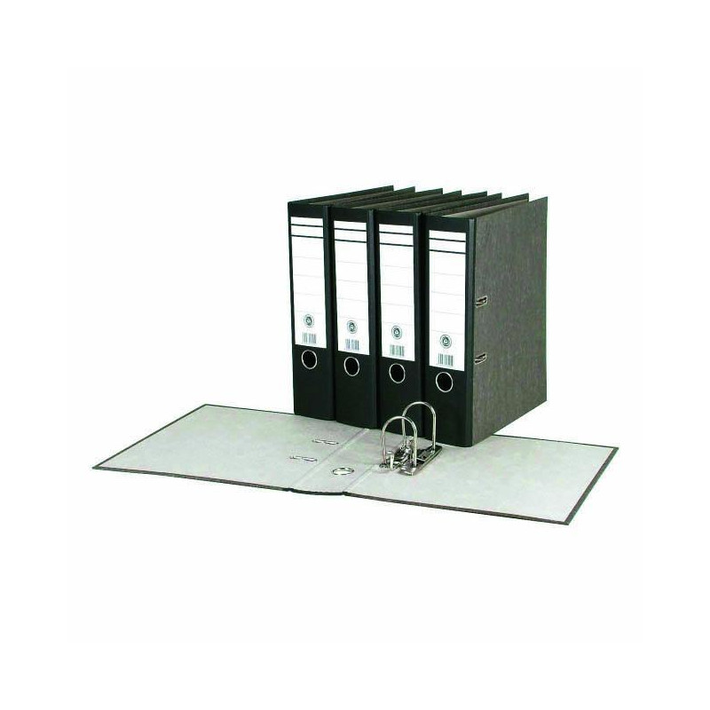 Zakladač pákový Mramor Basic 7,5cm čierny