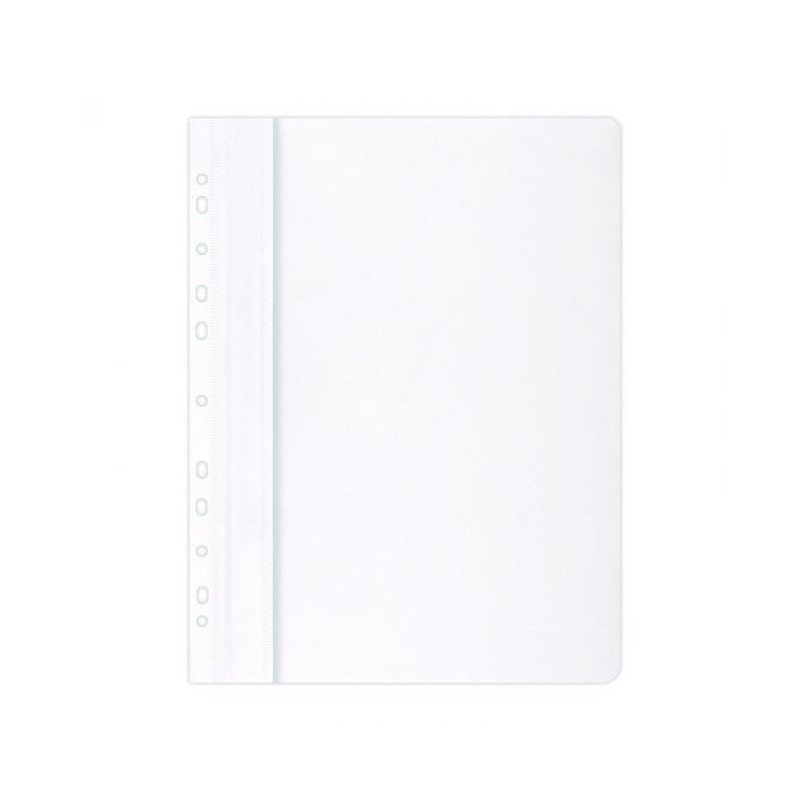 Rýchloviazač PP s eurodierovaním matný biely