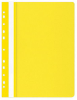 Rýchloviazač PP s eurodierovaním matný žltý