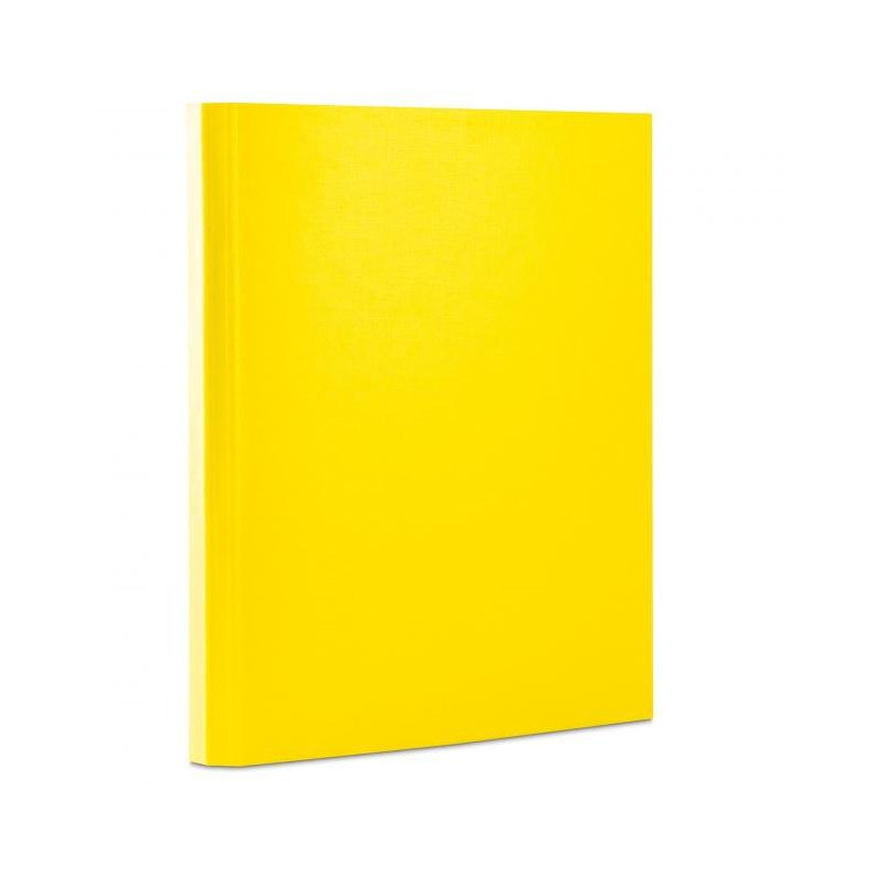 Kartónový box so suchým zipom 40mm Office products žltý