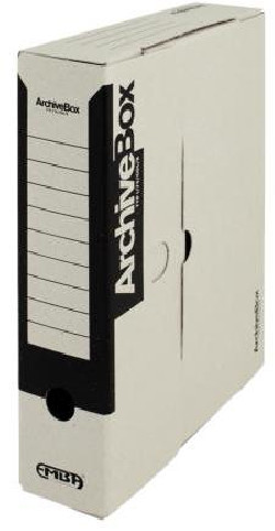 Archívny box EMBA TYP I/75/COL/B čierny