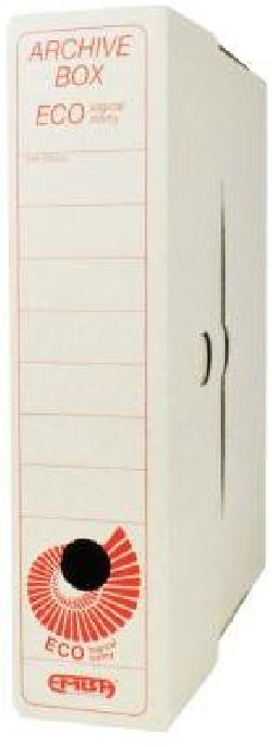 Archívny box EMBA TYP I/75/ECO červený