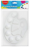 Paleta maliarska biela