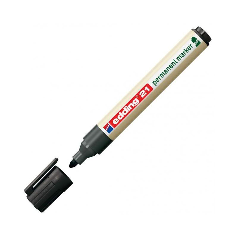 Permanentný popisovač edding 21 čierny