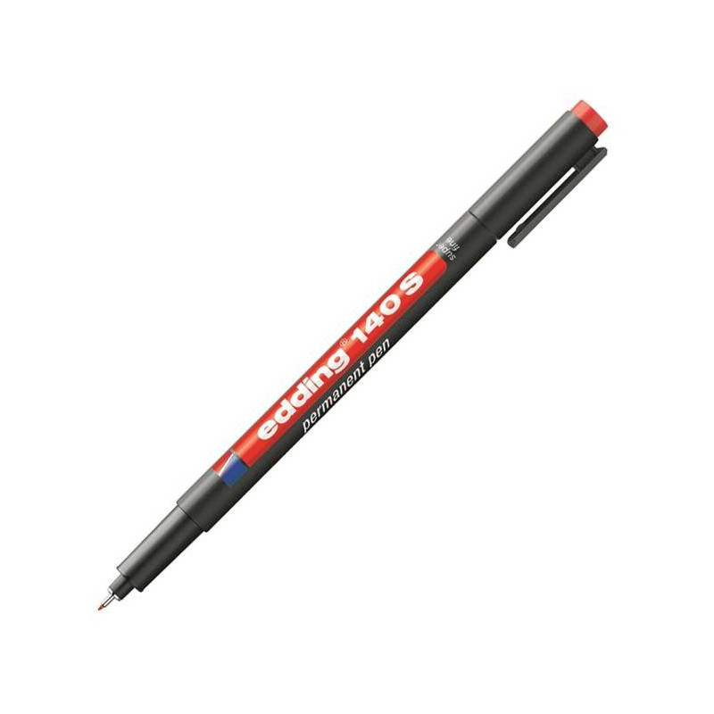 Permanentný popisovač edding 140 S červený