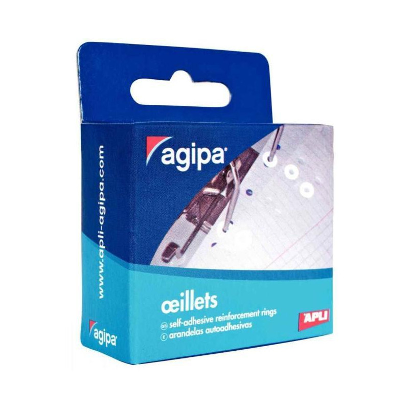 Spevňovacie krúžky Agipa biele 200ks
