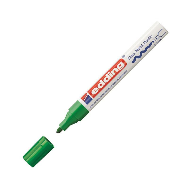 Lakový popisovač edding 750 zelený