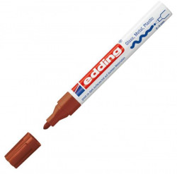 Lakový popisovač edding 750 hnedý