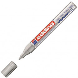 Lakový popisovač edding 750 strieborný