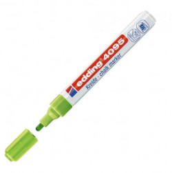 Kriedový popisovač edding 4095 svetlozelený