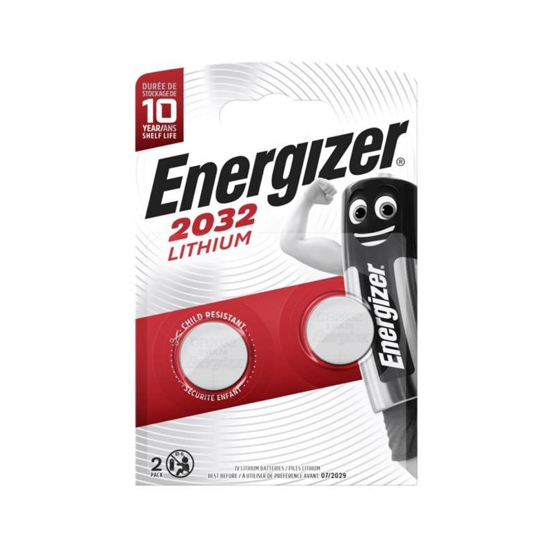 Batéria Energizer CR2032 gombíková 2ks