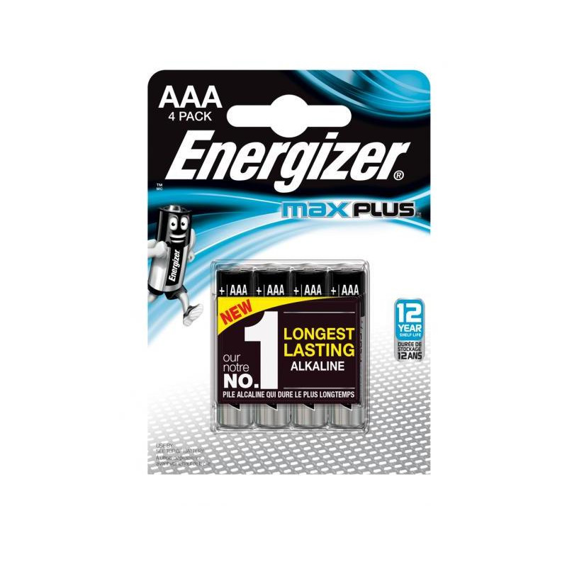 Batéria Energizer Max Plus LR03/4ks mikrotužková
