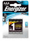 Batéria Energizer Max Plus LR03/4ks mikrotužková