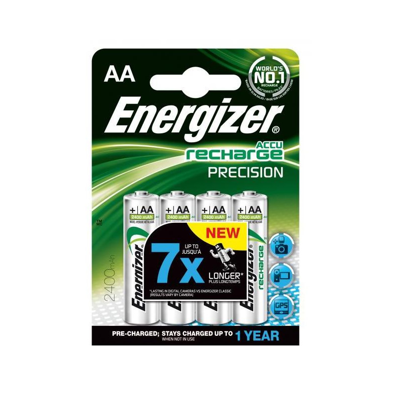 Batéria Energizer dobíjateľná AA-HR6/4 ks 2300 mAh tužková