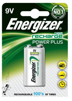 Batéria Energizer dobíjateľná 9V 175 mAh