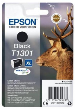 Atramentová náplň Epson T1301 XL black pre SX525WD/SX620FW (945 str.)