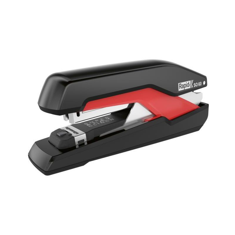 Zošívačka Rapid Supreme Omnipress SO60 čierna/červená
