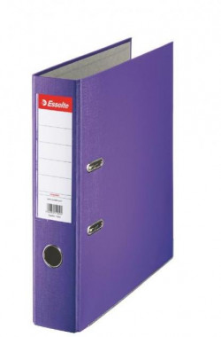 Zakladač pákový Esselte Economy 7,5cm fialový