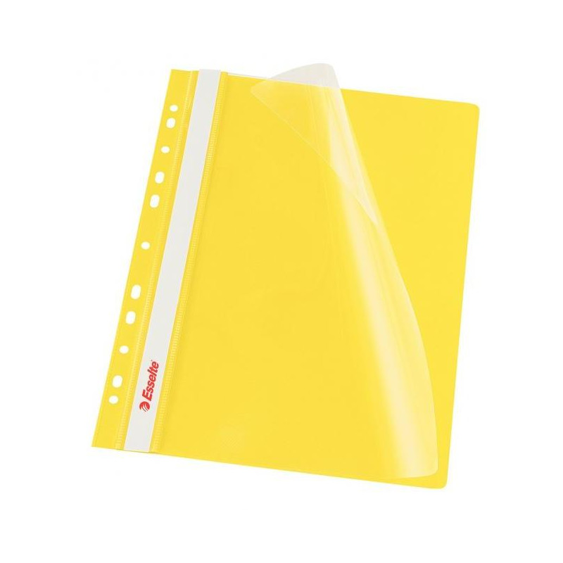 Rýchloviazač PVC s eurodierovaním Esselte VIVIDA žltý