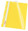 Rýchloviazač PVC s eurodierovaním Esselte VIVIDA žltý