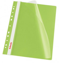 Rýchloviazač PVC s eurodierovaním Esselte VIVIDA zelený