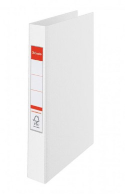 Zakladač 2-krúžkový Esselte celoplastový 4,2cm VIVIDA biely