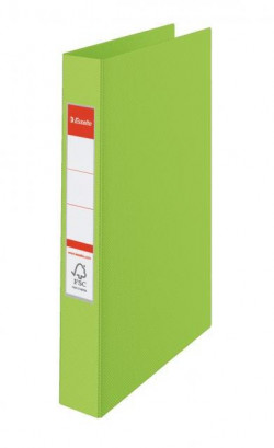 Zakladač 2-krúžkový Esselte celoplastový 4,2cm VIVIDA zelený