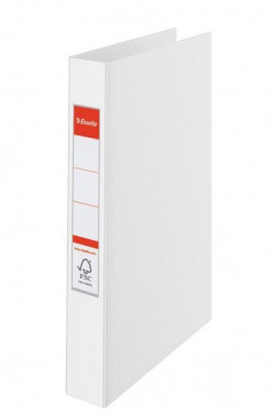 Zakladač 4-krúžkový Esselte celoplastový 4,2cm VIVIDA biely