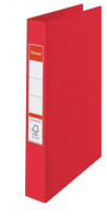 Zakladač 4-krúžkový Esselte celoplastový 4,2cm VIVIDA červený