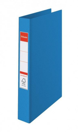 Zakladač 4-krúžkový Esselte celoplastový 4,2cm VIVIDA modrý