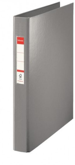 Zakladač 4-krúžkový Esselte celoplastový 4,2cm VIVIDA sivý