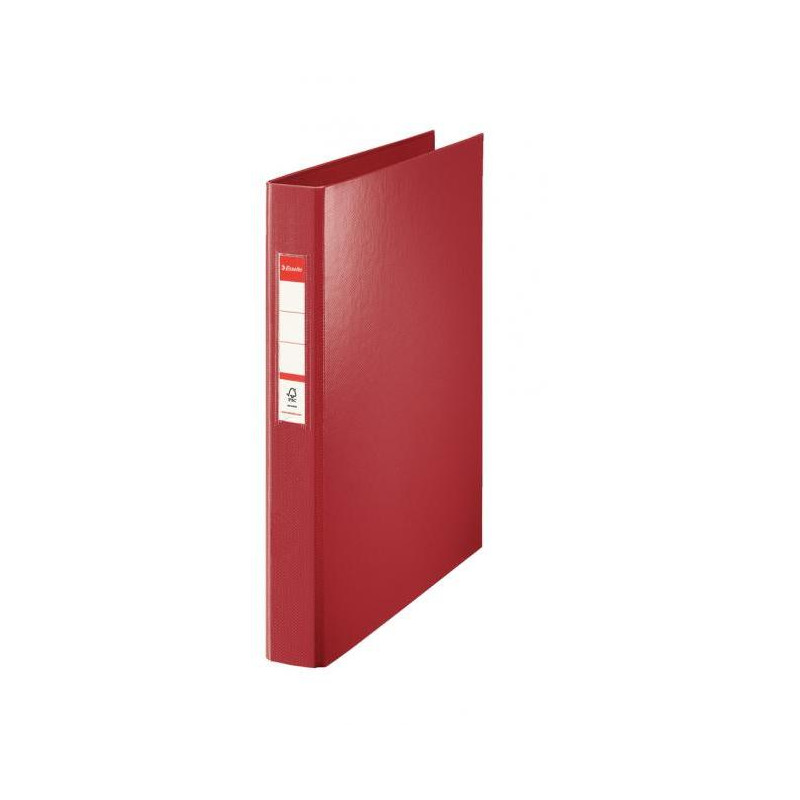 Zakladač 4-krúžkový Esselte celoplastový 4,2cm VIVIDA bordový