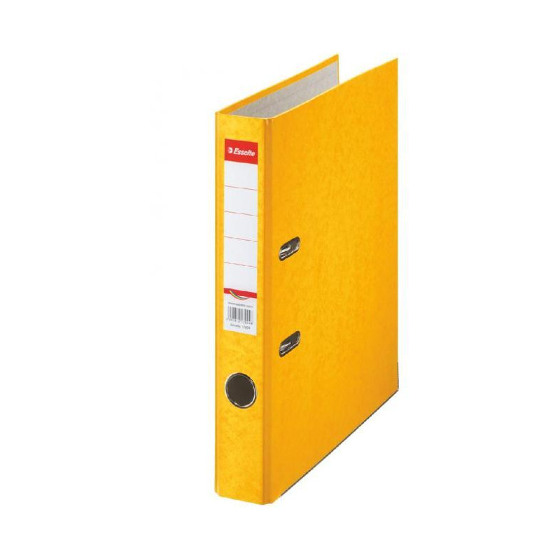 Zakladač pákový Esselte Rainbow 5cm žltý