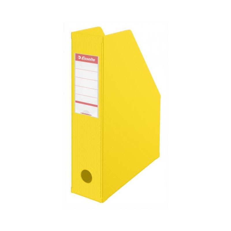 Stojan na časopisy Esselte VIVIDA 7cm žltý